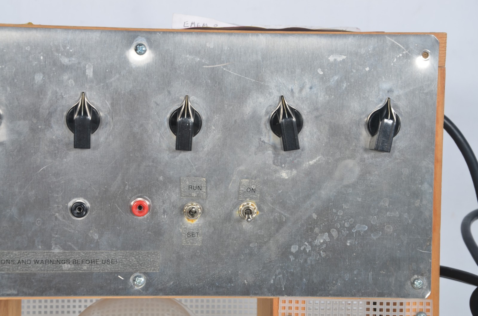 EMEM Emem2 Emem3D Plasma Tube Rife Machine RifeLabs Therapy Device Tested Works