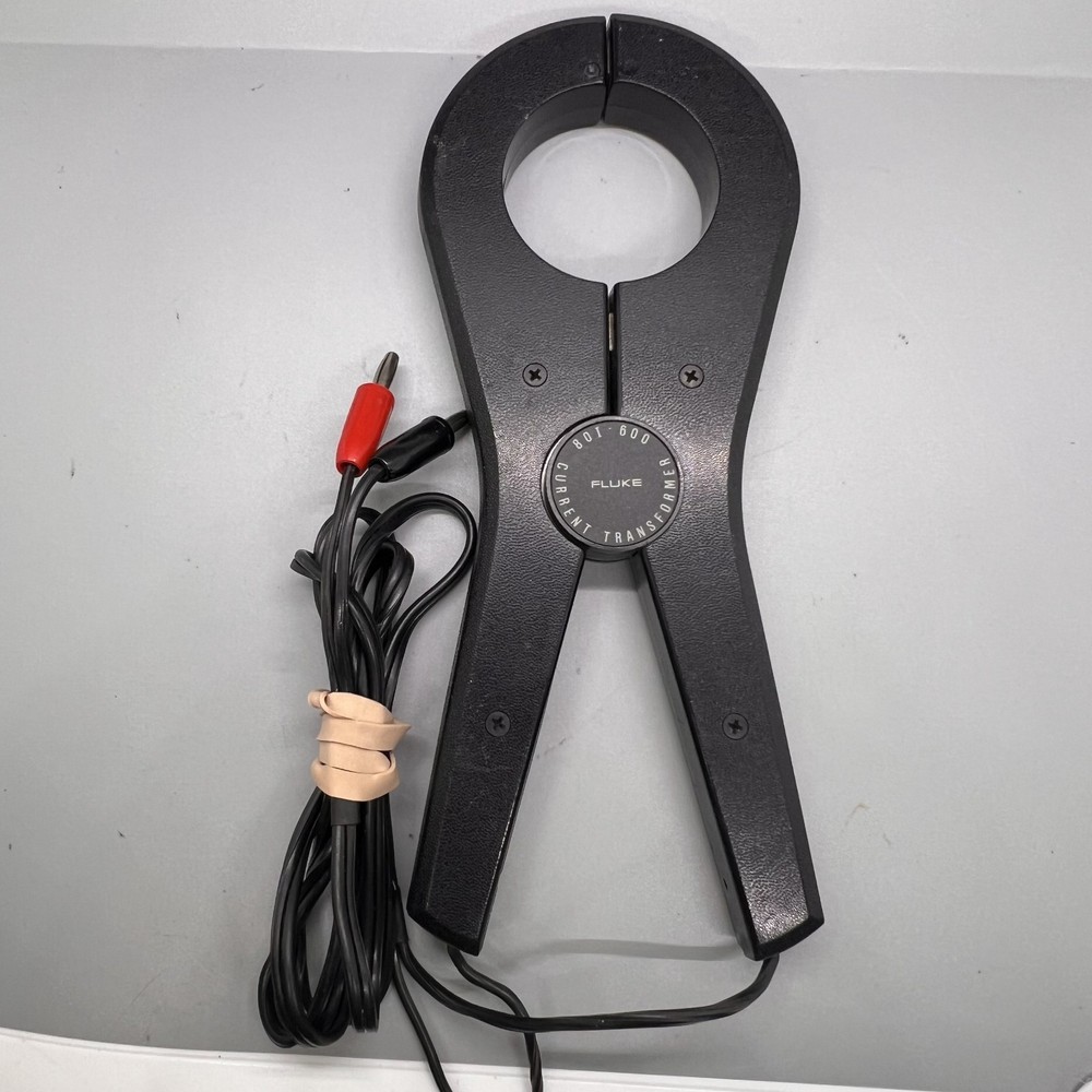 Fluke 80i 600 Clamp-On AC Current Probe Black