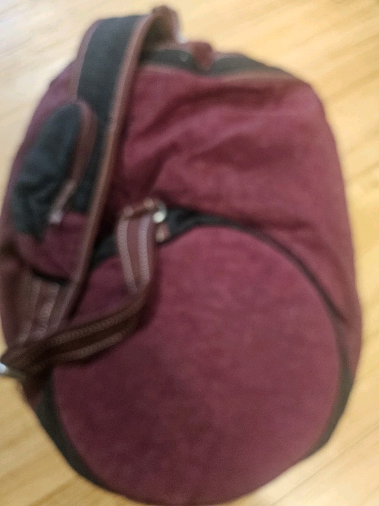 TYR Stuffpack II Backpack Canvas Waterproof Sack Pack Maroon Red Black