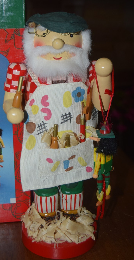 Kurt S. Adler 12 inch NUTCRACKER GEPPETTO AT WORK