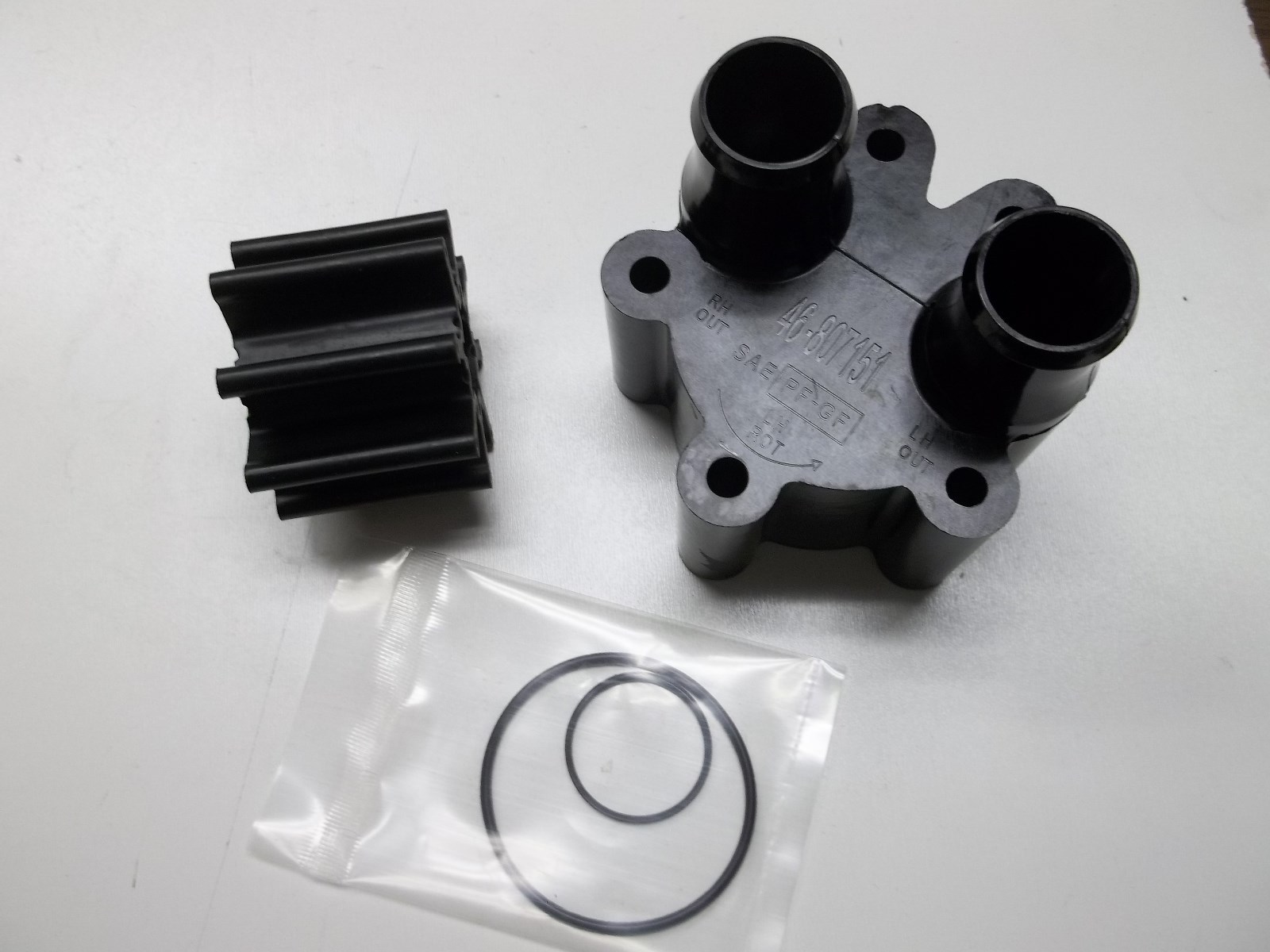 NEW Water Pump Impeller Kit MerCruiser Bravo 46-807151A14, 18-3150 sea raw