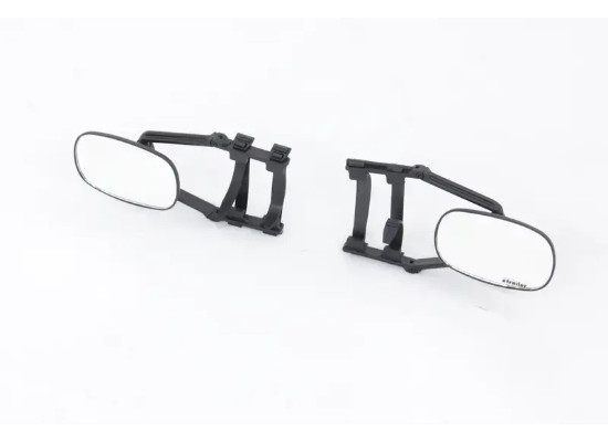 K-Source Universal Towing Mirrors - Clip On - Flat Mirror - Qty 2