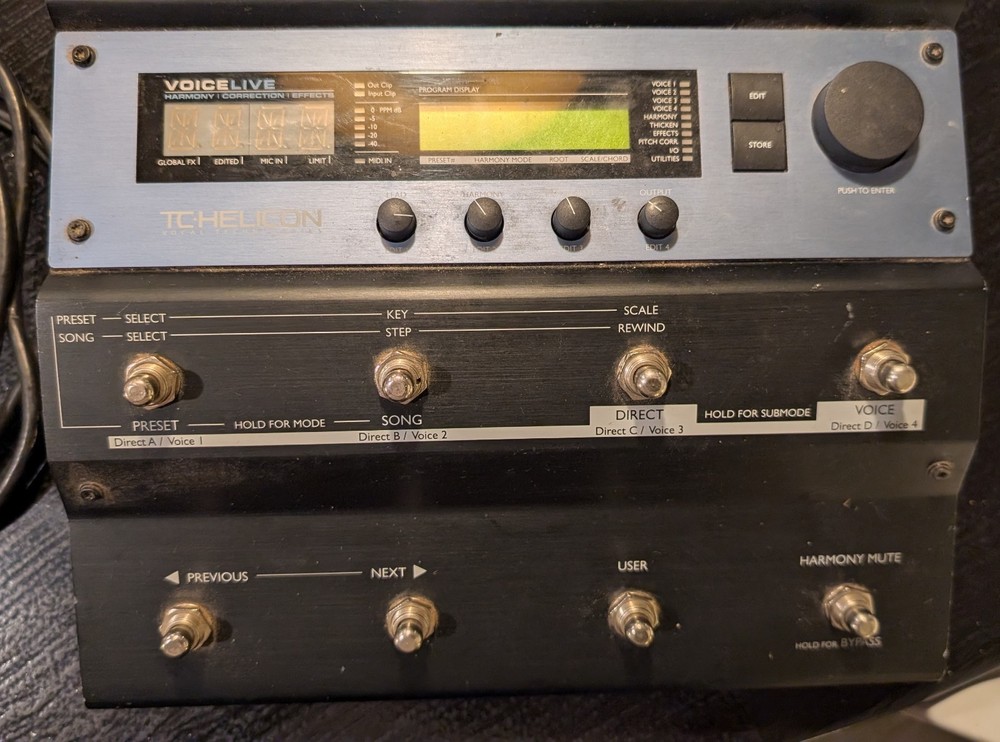 VoiceLive Harmony Correction Effects Vocal Processor