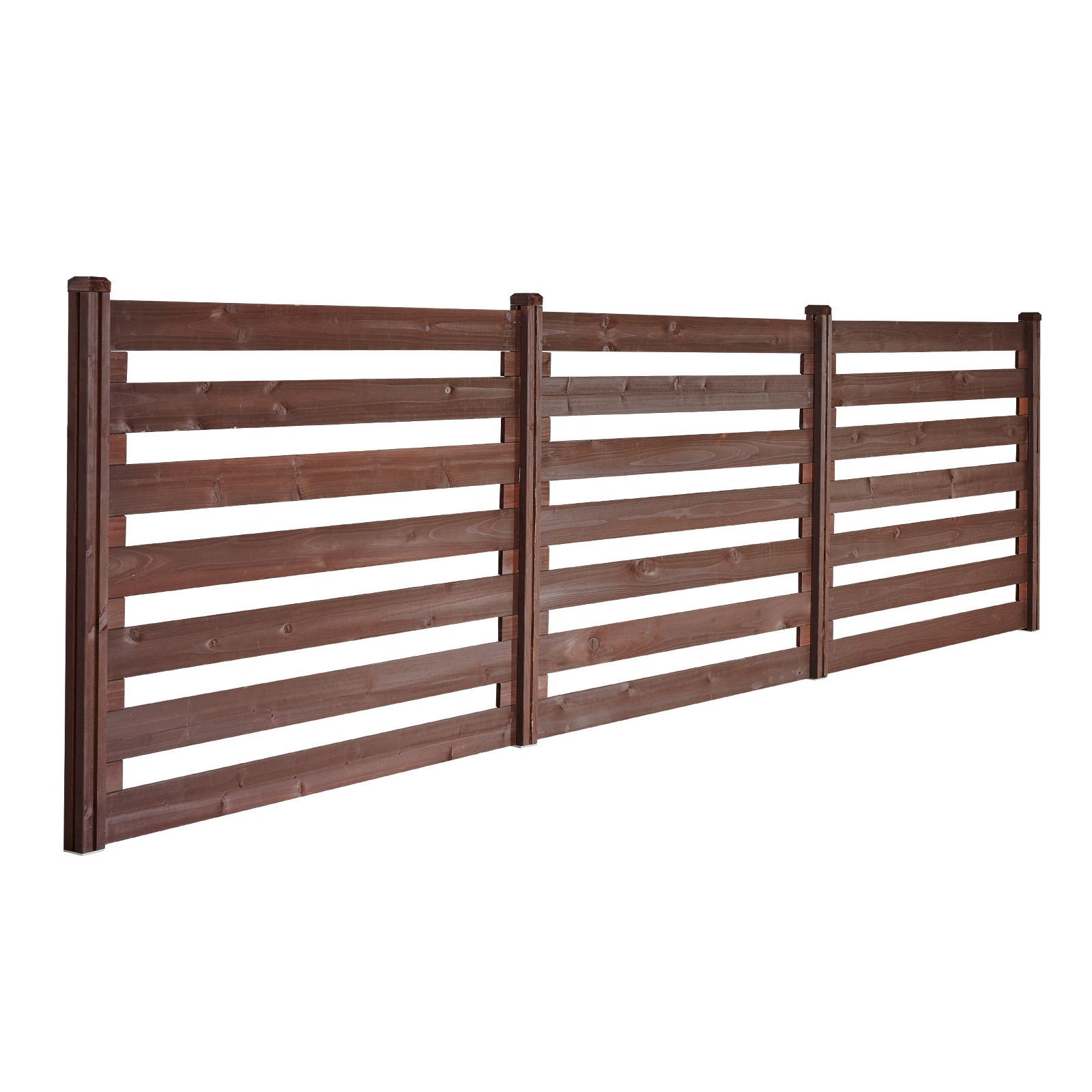 Uimoso 48" x 37" Air Conditioner Fence Privacy Fence with 3 Panels for Trash Can