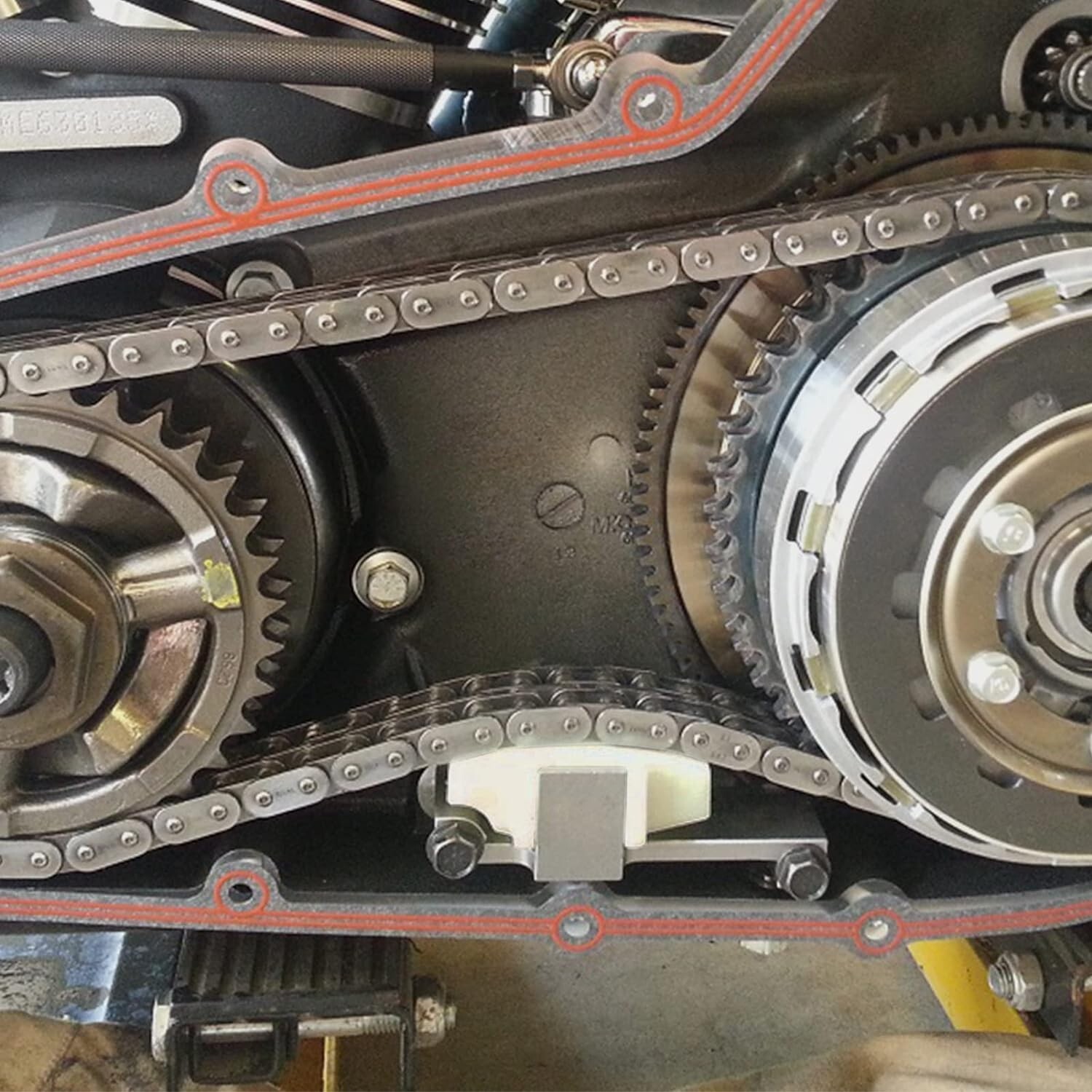 Primary Chain Tensioner Fit 06-Up Harley Davidson/Big Twins/Twin Cams/Dyna Model