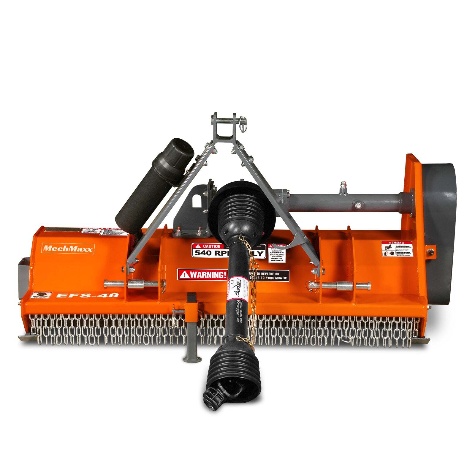 MechMaxx 3 Point PTO 48'' Light-duty Flail Mower For 15-35hp Tractor, EFS48
