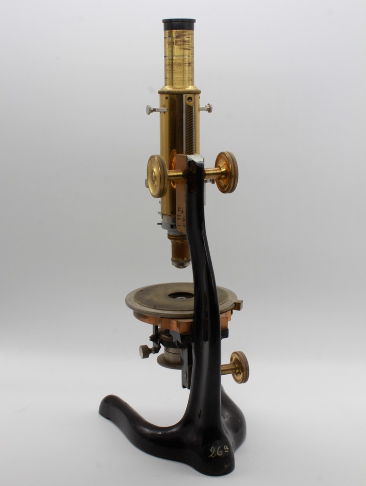 Rare Antique Brass Leitz Petrographic Polarising Microscope #GP1