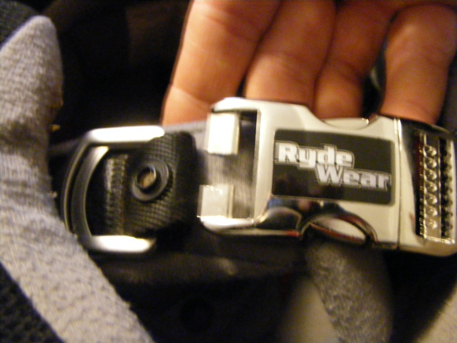 motorcycle aluminum Black strong helmet quick release chin strap buckle mx atv