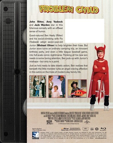 Problem Child (Retro VHS Packaging) [New Blu-ray] Subtitled, Widescreen