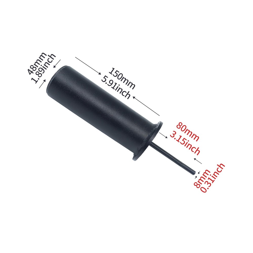 Weight Stack Pin with Spring Clip Collar Weight Stack Extender Pin for Cable ...