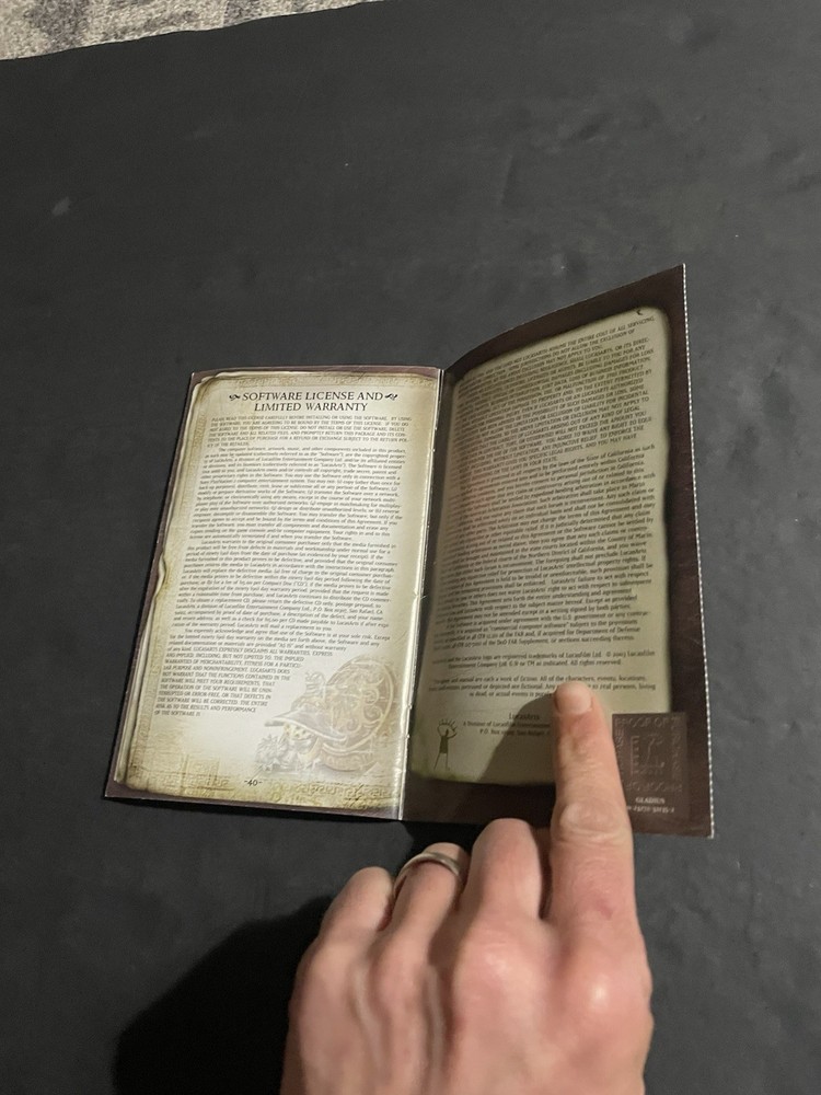 Gladius ps2 Manual Only