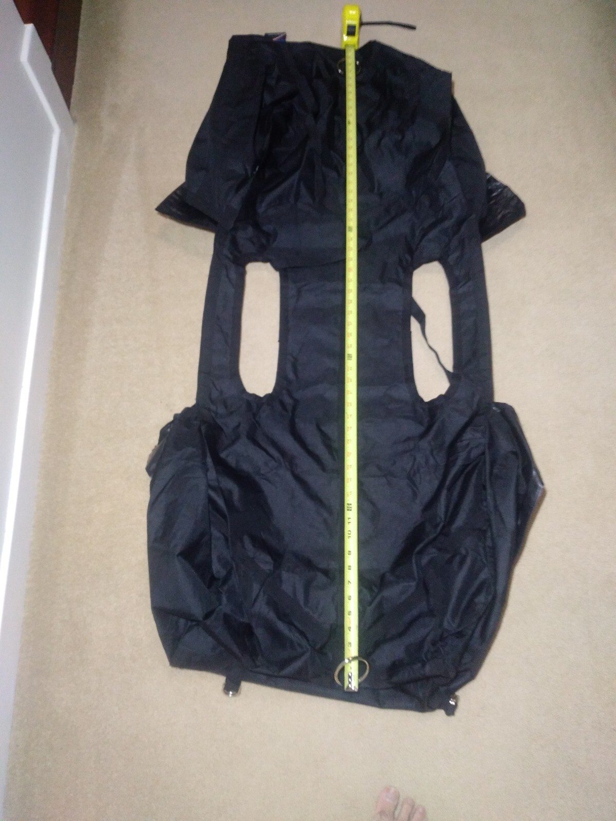 Harrison Howard Equestrian Horse Side Saddle Bags Black - Brand New