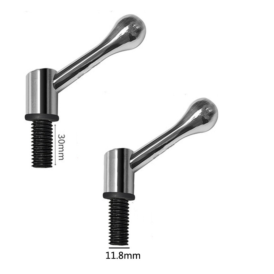 2x Part Head Milling Machine Table Lock Mill Bolt Handle M12 Thread