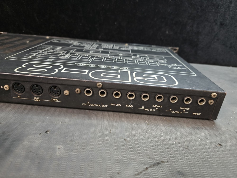Roland GP-8 Guitar Effects Processor Multi Effector Rack Unit Used