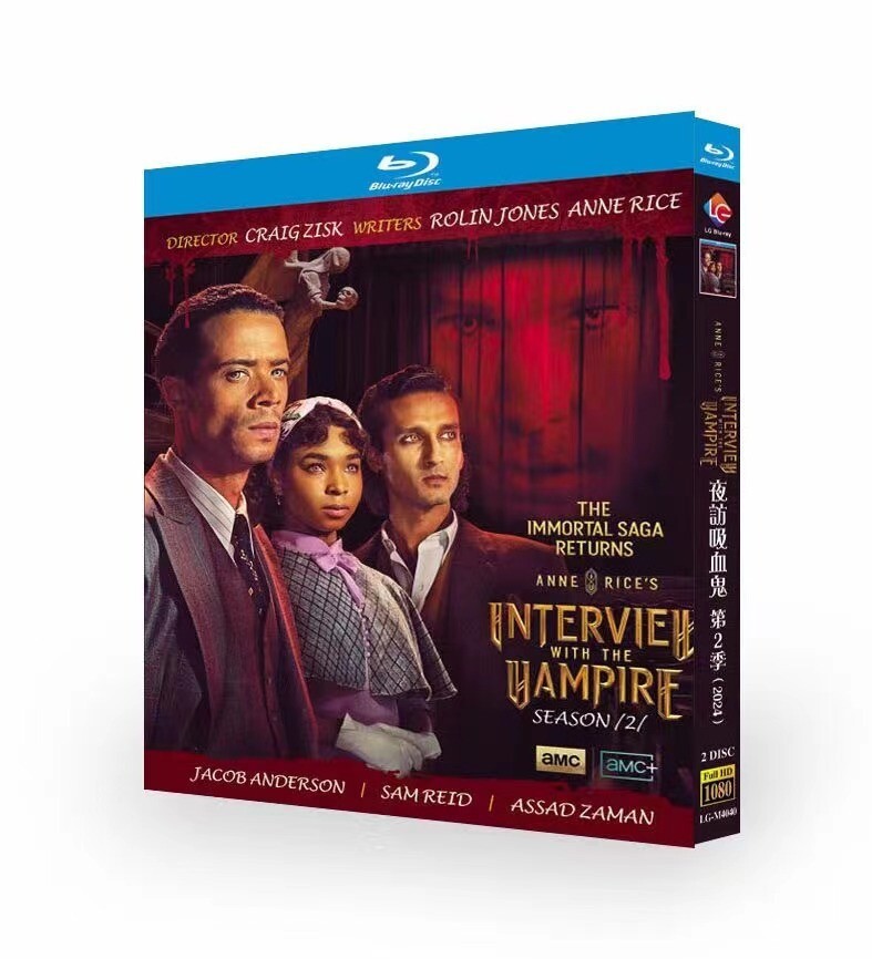 Interview with the Vampire Season 1-2 Series 4-Discs Boxed