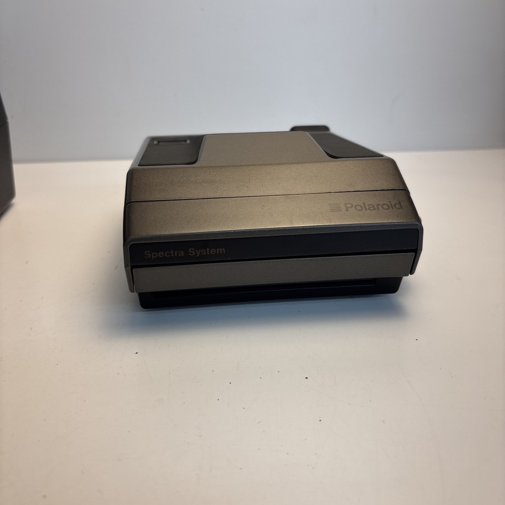 Polaroid Spectra System Camera Quintic Lens 125mm w/ Case Strap