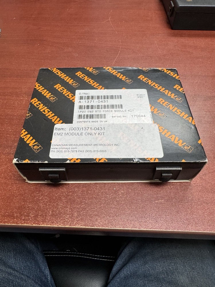Renishaw TP20 EM2 STD Force Probe Module Kit A-1371-0431 (NIB) Tested
