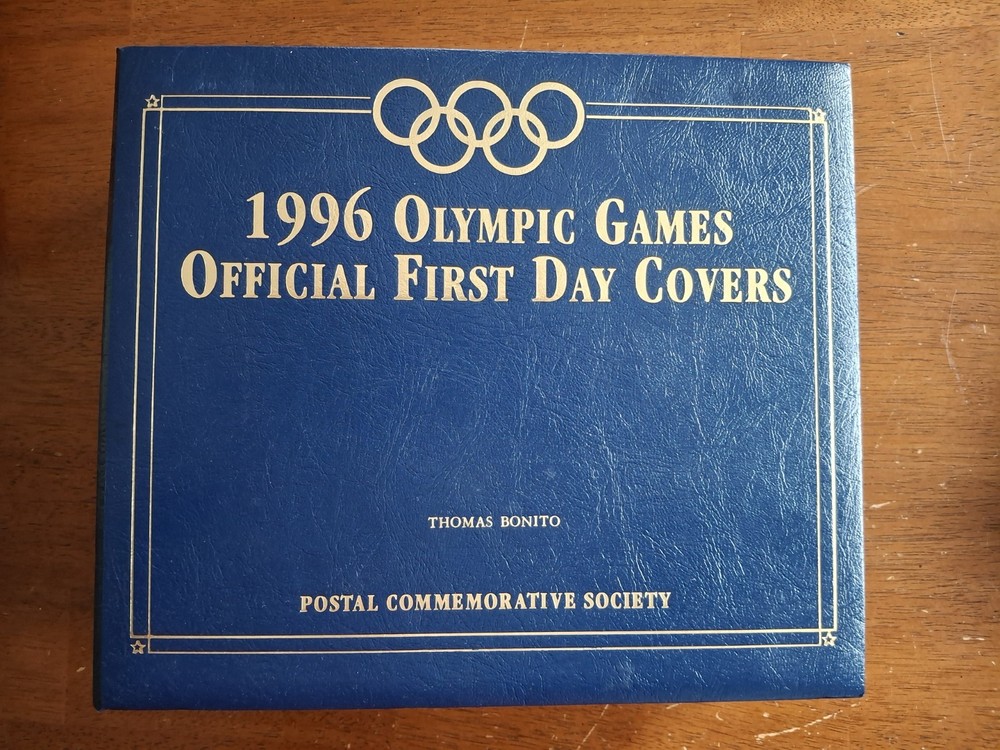 51 Page 204 Cover Capacity FDC Cover Binder 1996 Olympic Games