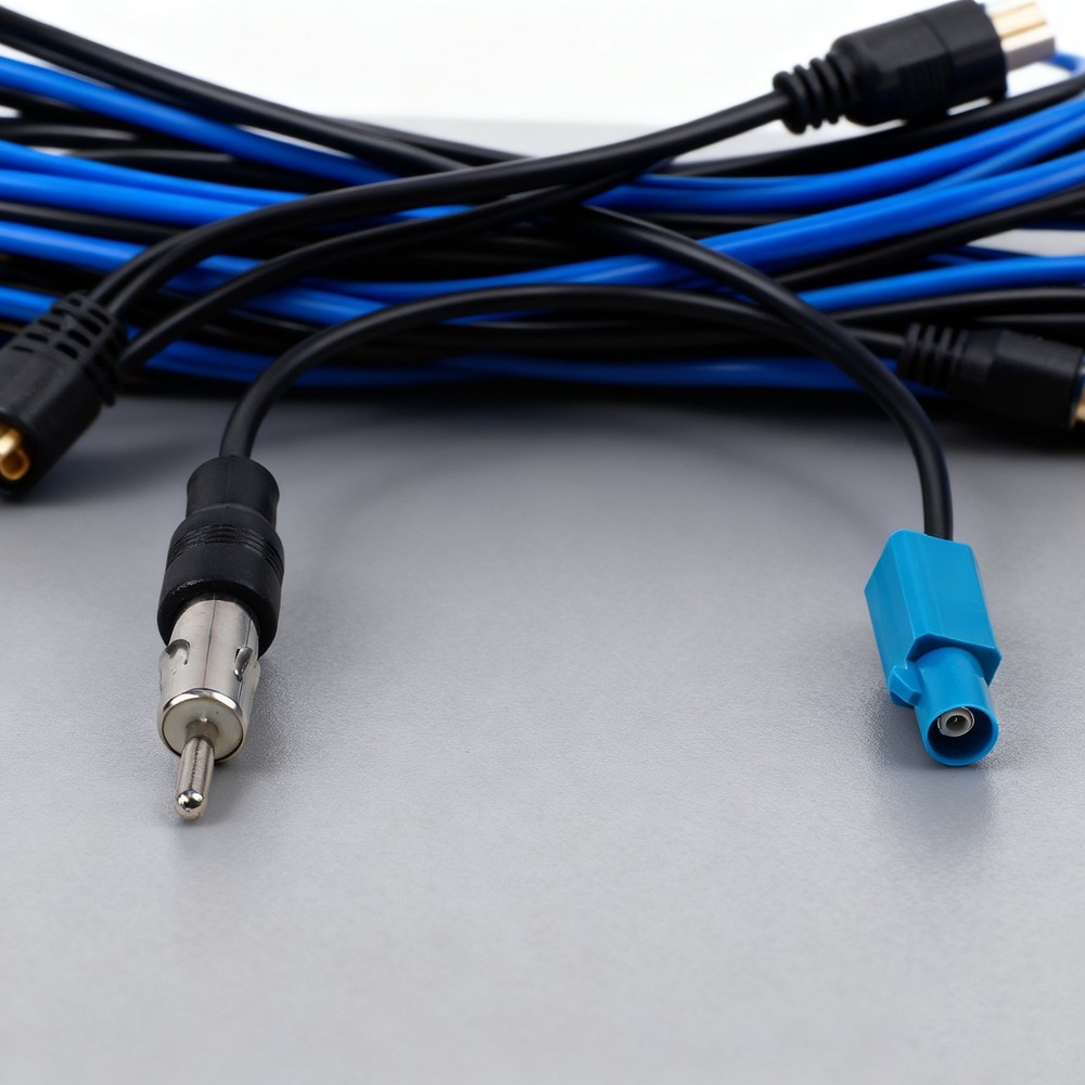 Enhanced Car Stereo Antenna Adapter Cable for Simple Installation 15cm