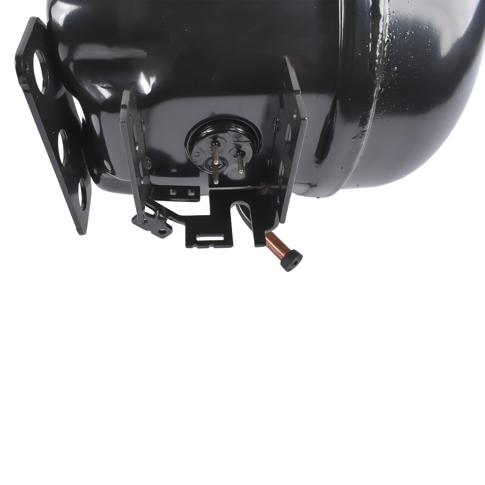 Replacement Refrigeration Compressor Black 220-240V 1/3 HP R-134A Single Phase