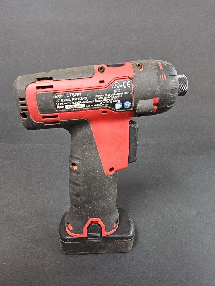 Snap-On Impact Screwdriver CTS761 1/4" Bundle