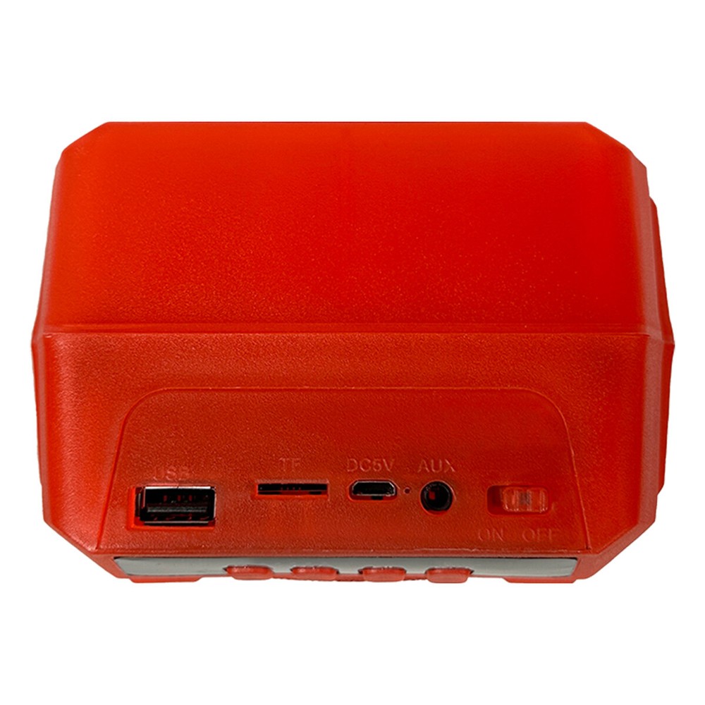 2500W PORTABLE BLUETOOTH RECHARGEABLE SPEAKER WITH TRANSLUCENT MOTION LIGHTS TWS