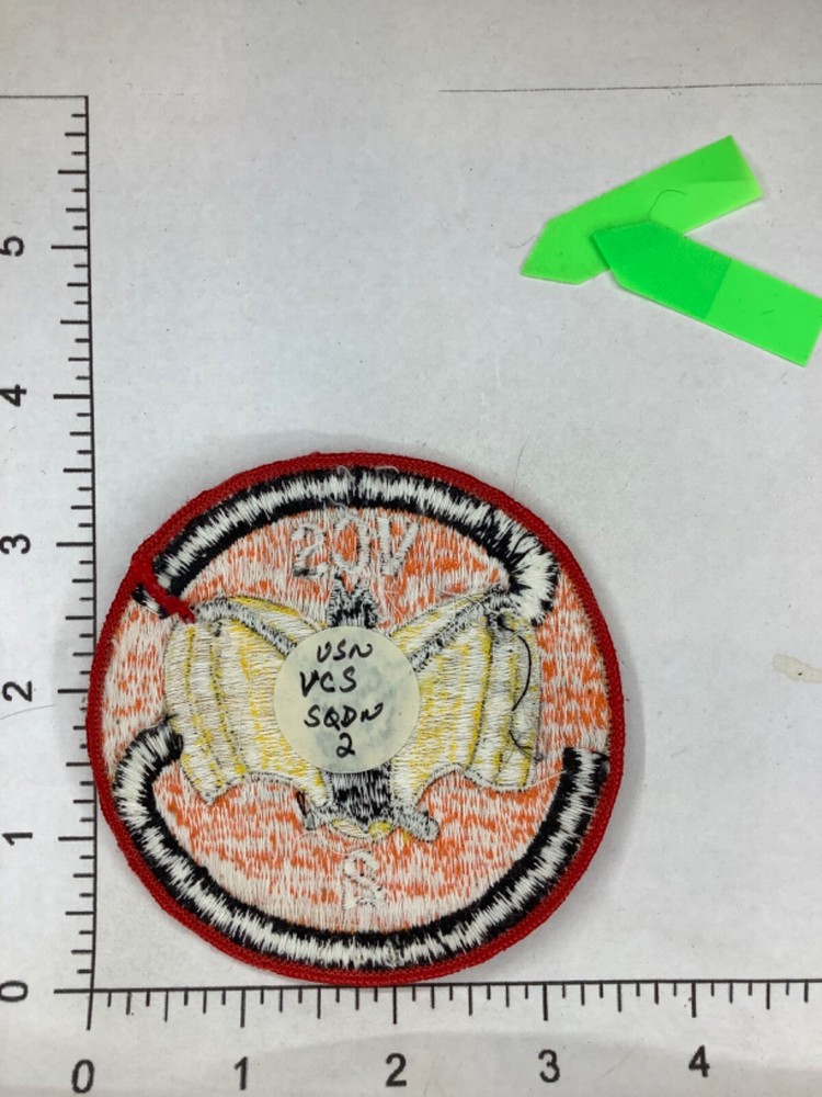 VINTAGE US NAVY JAPANESE MADE VCS-2 SQUADRON PATCH