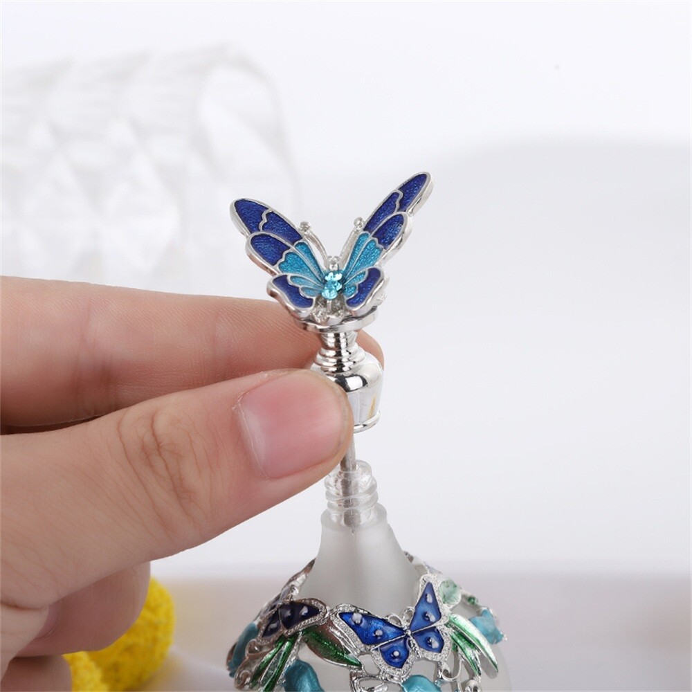 1pc Hummingbird/Butterfly Empty Refillable Perfume Bottle Container Lady Gift