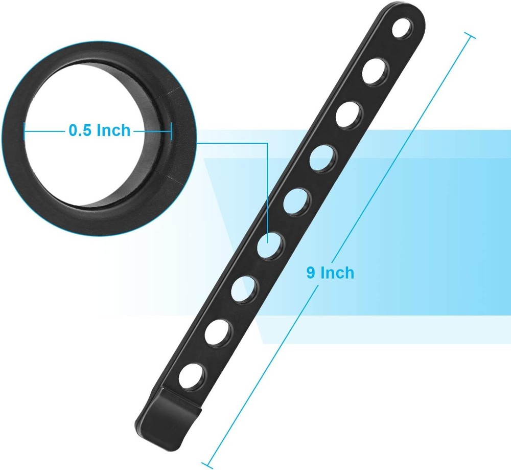 6 Pieces Bike Rack Rubber Strap Cradle Replacement Cycling...
