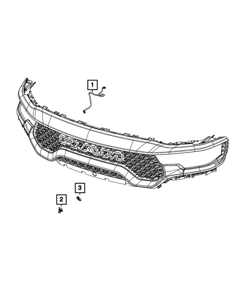 Genuine Mopar Camera Bracket 68341484AB