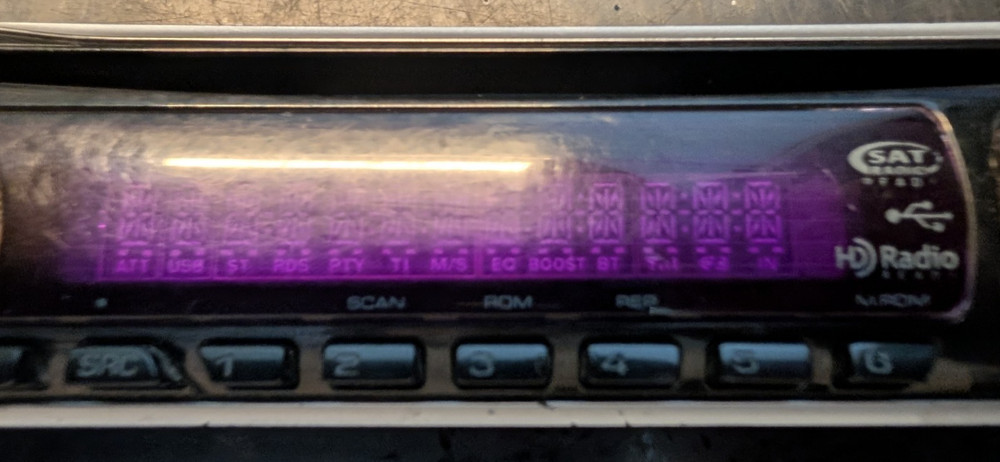 KENWOOD KDC-MP438U REPLACEMENT FACEPLATE ONLY