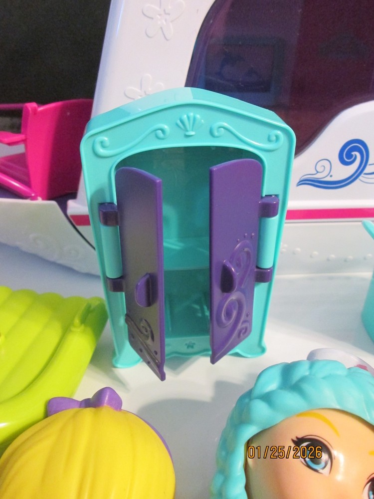 VTECH Flipsies - Sandy's House & Ocean Cruiser Playset - COMPLETE