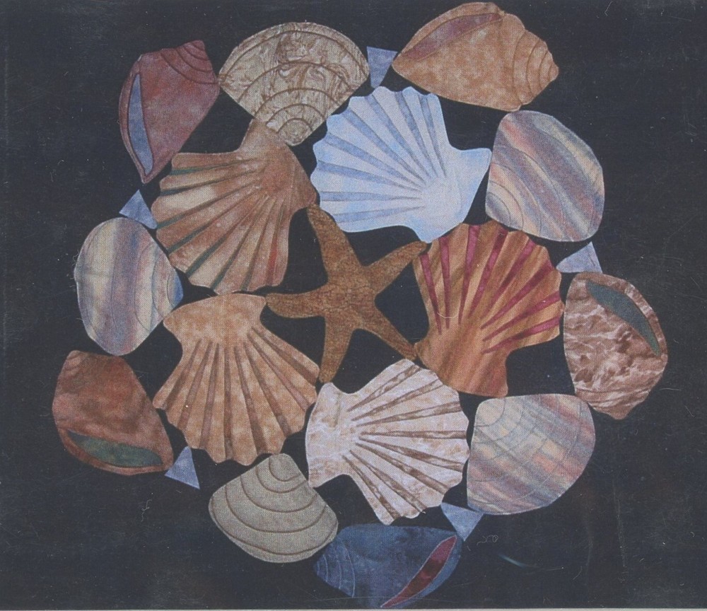 Cracker Country Creations Free Form Shell Round 34" Diameter Pattern