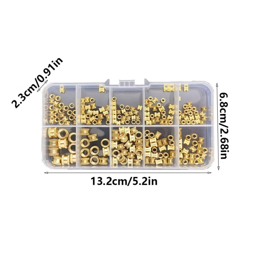 Heat Set Insert Nuts Threaded Inserts Hot Melt Nut Insert M2 M2.5 M3 M4 M5 M6