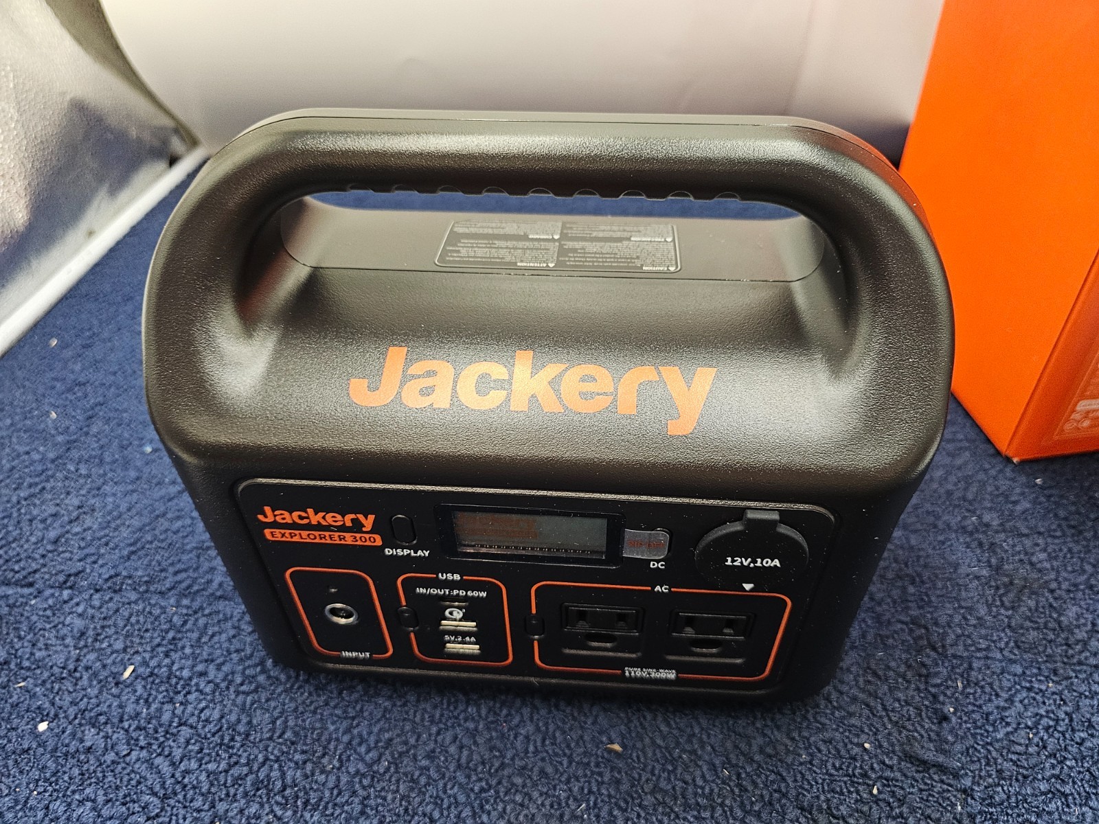 Jackery 70-0300-USO001 Portable Power Station Explorer300 Backup Lithium Battery