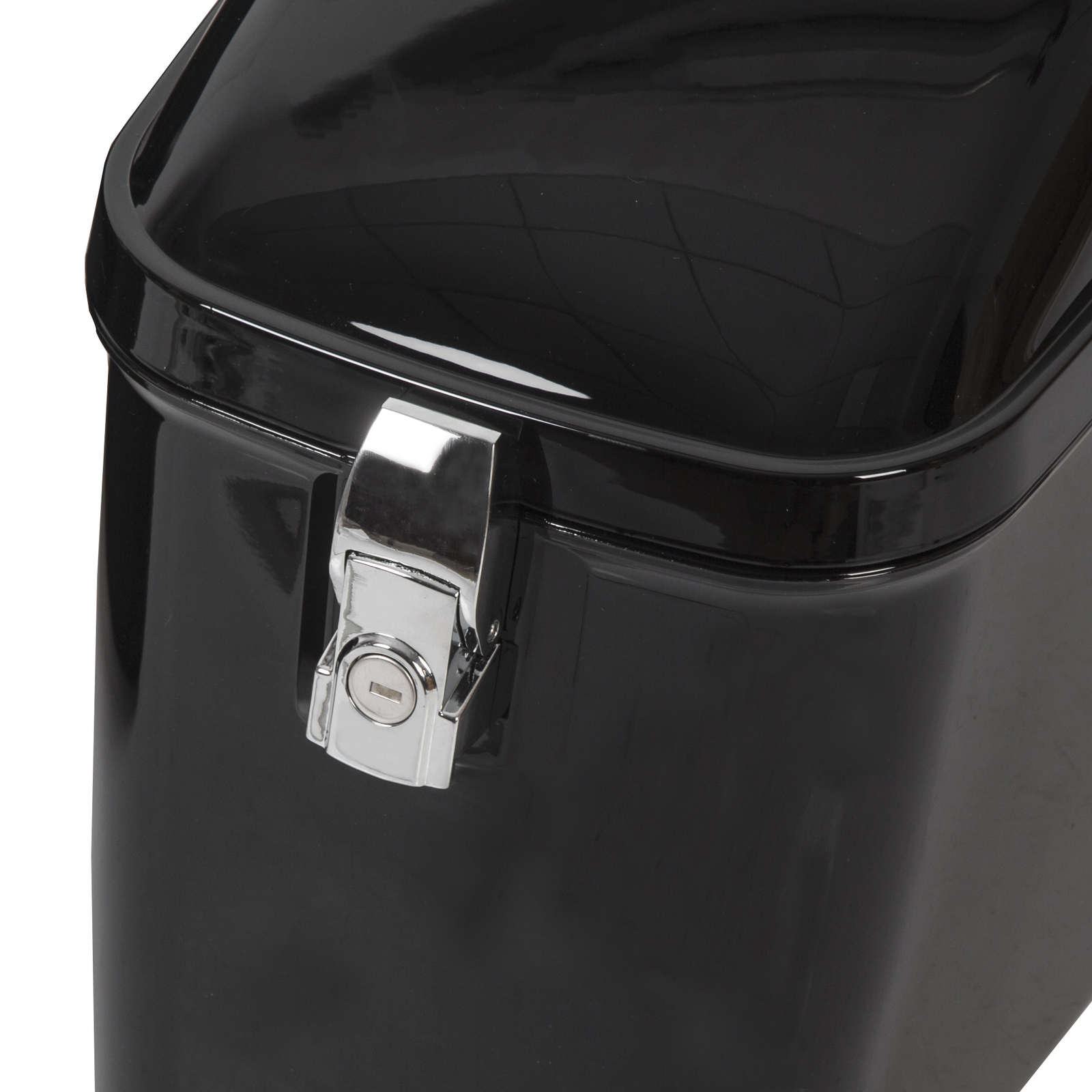 Large Hard Saddlebags Bags Motorcycle Luggage Trunk For Harley Sportster Softail