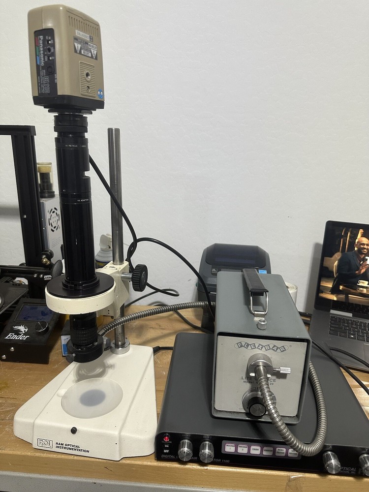 Ram optical instruments roi video microscope system - NAVITAR MICROSCOPE