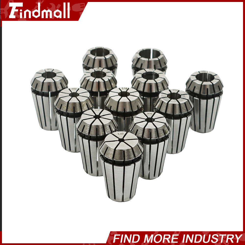 ER11/ER16/ER20/ER25/ER32/ER40 Spring Collet Set For CNC Milling Lathe Machine