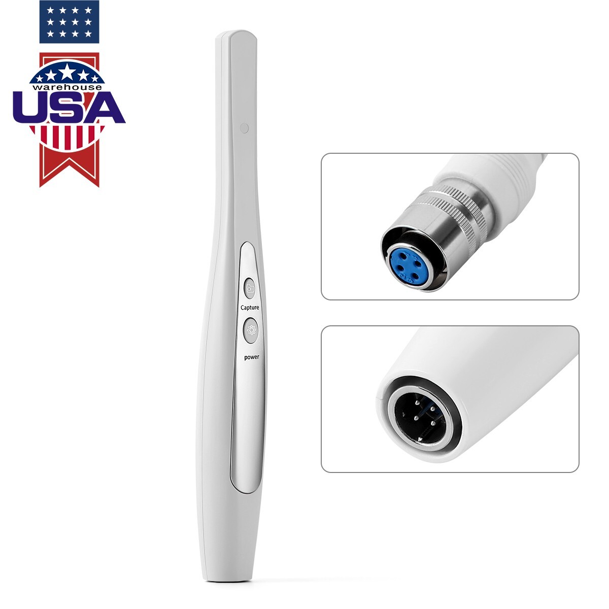 AZDENT Dental Intraoral Camera Digital USB Imaging Focus Intra Oral 6 LED Light
