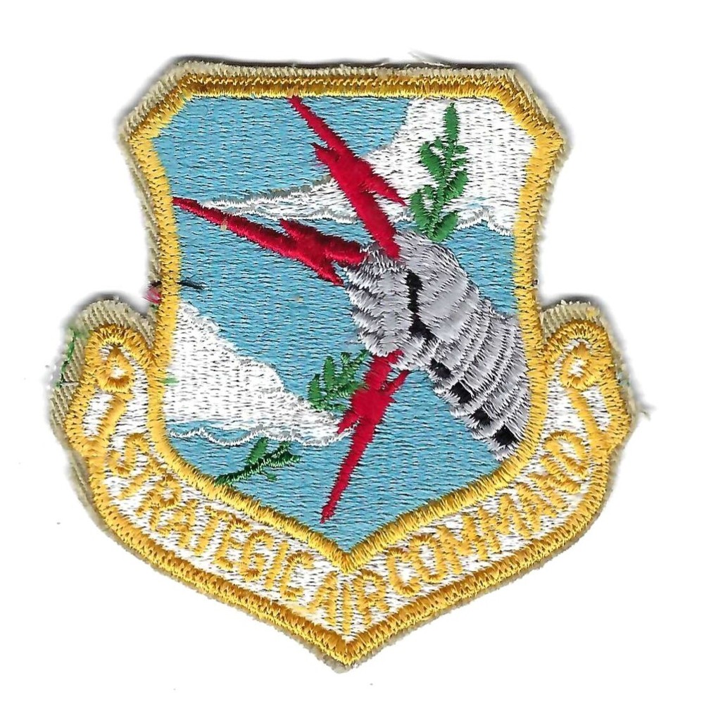 1970s-80s STRATEGIC AIR  COMMAND (SAC) patch