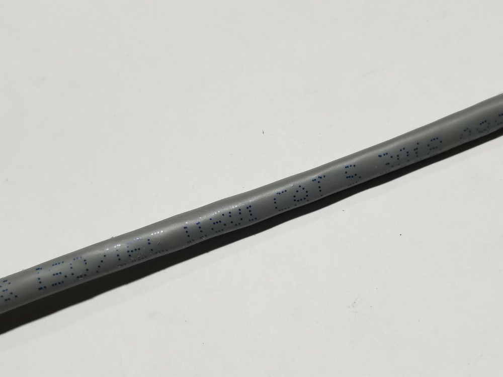 Berk-Tek 24/4P HyperPlus Cat5E Riser U/UTP Network Cable Gray /100ft