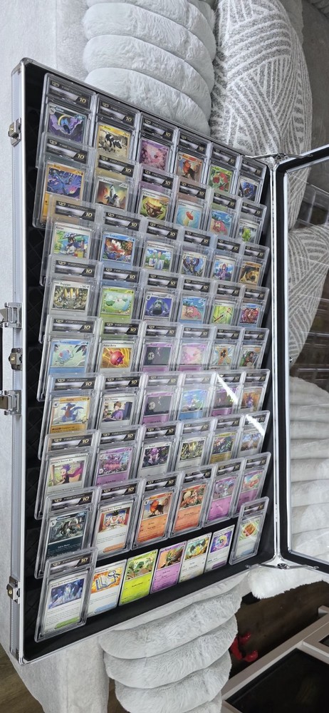 Display Case Card Riser Stands-For 34x22 Vertical/Horizontal Case - 27-33 Risers