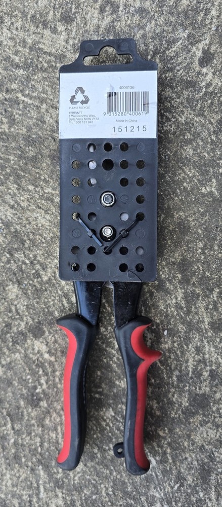 Tekraft left cut aviation snips