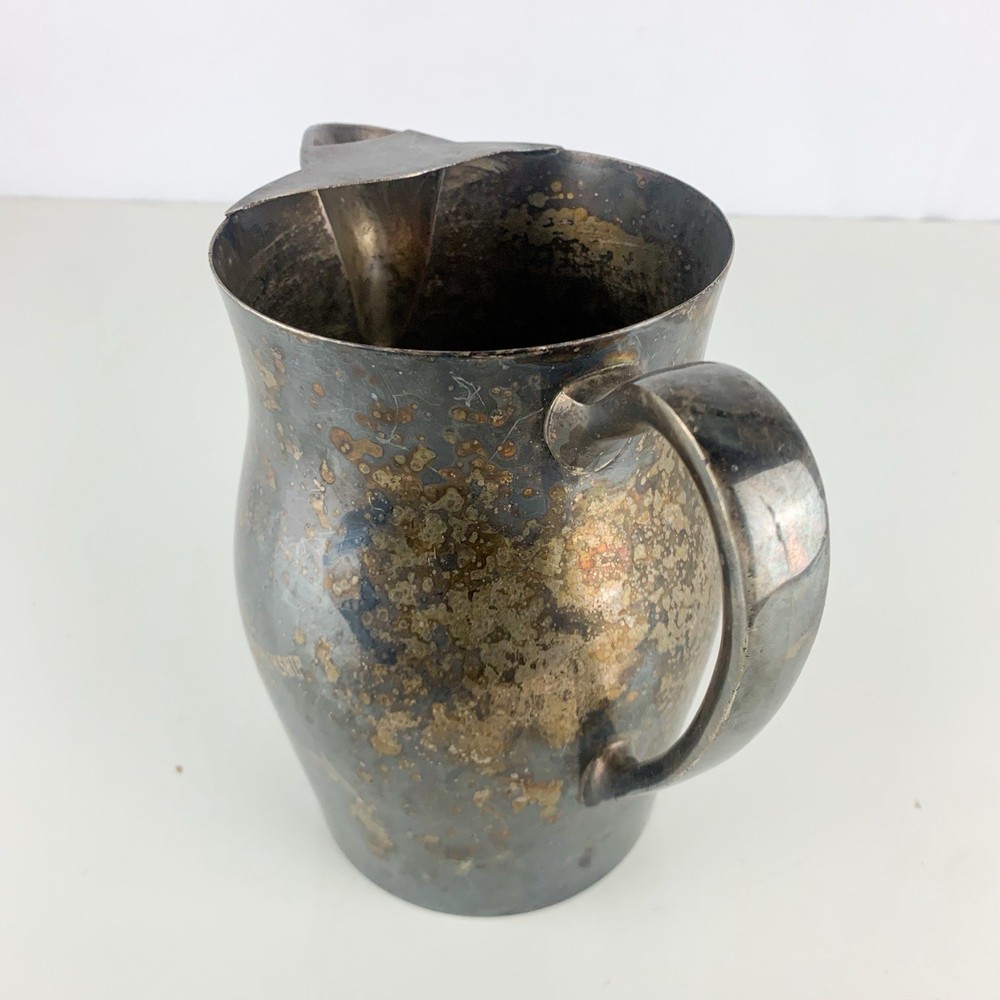 Vintage Pitcher Trophy Silver Plate 1951 Fleet Championship Poole Silver Co 525