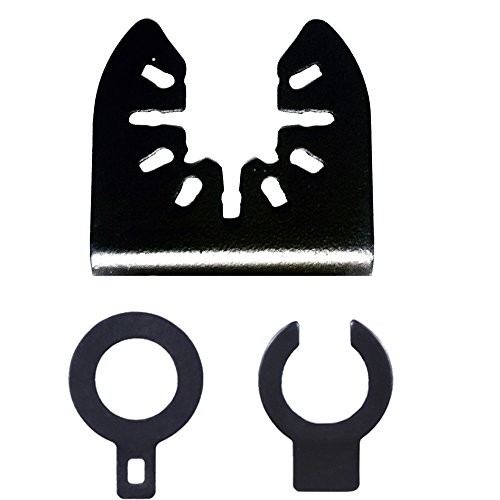 Titanium Oscillating Tool Blades, Oscillating Multitool 3 PCS Standard Length
