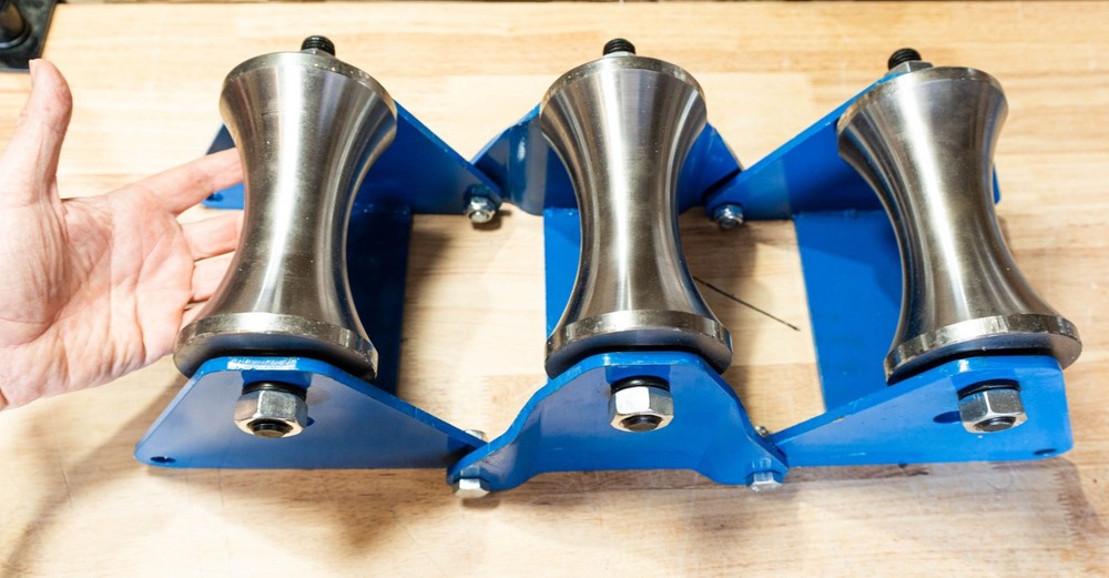 Cable Puller Sheave Roller Cable Feeding Guide Sheave002 Heavy Duty Steel