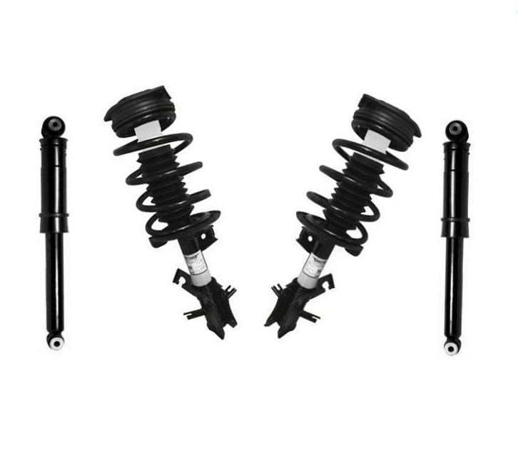 AP 06 07-12 Sentra 2.0 W/ Automatic (2) Front Complete Struts & (2) Rear Shocks