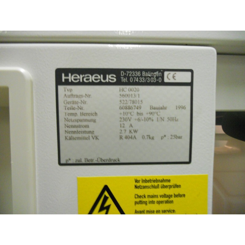 Environmental Chambers HERAEUS HC0020
