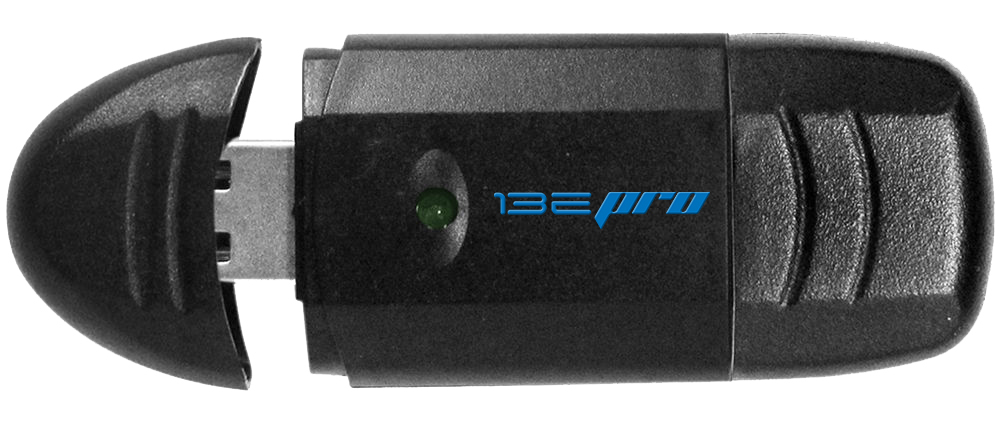 I3ePro Professional SD/MicroSD Card Reader with Removable Caps (USB 2.0 SD-SDXC)