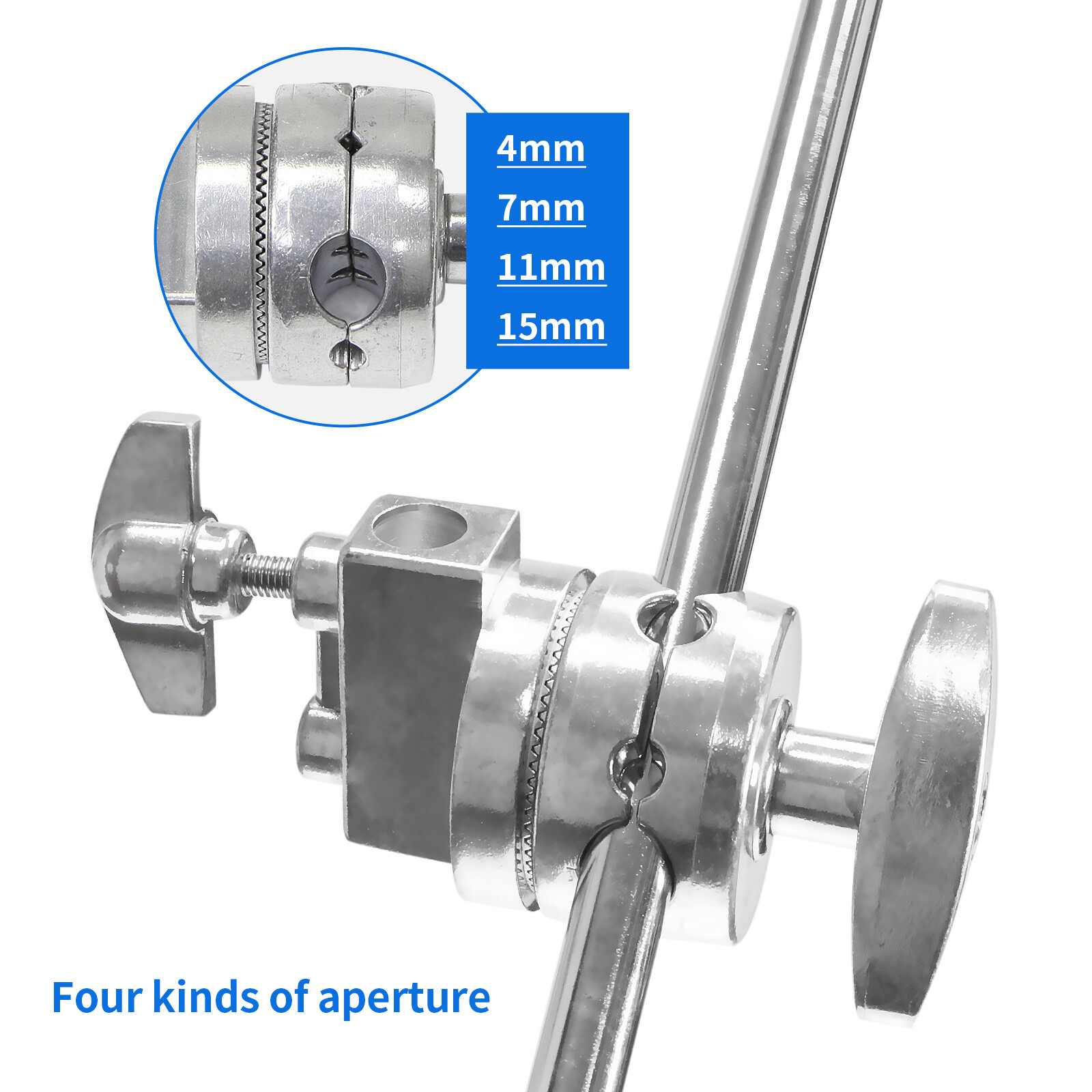 11ft Heavy Duty C Stand Light Tripod Gobo Booms Arm Grip Head Studio With Wheels